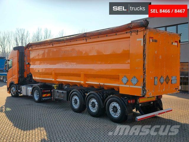 Kempf MULDE MIT KLAPPE!! / VOLVO 500 / KOMPLETT !! Kippladerauflieger