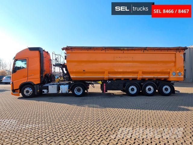 Kempf MULDE MIT KLAPPE!! / VOLVO 500 / KOMPLETT !! Kippladerauflieger