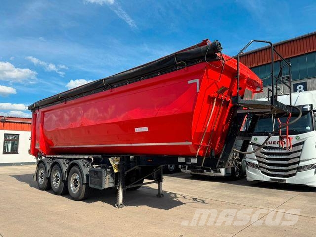 Kempf SKM 35/3 * HARDOX * ALCOA * LIFTACHSE *STAHL*TÜV Kippladerauflieger