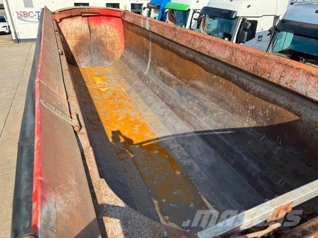 Kempf SKM 35/3 * HARDOX * ALCOA * LIFTACHSE *STAHL*TÜV Kippladerauflieger