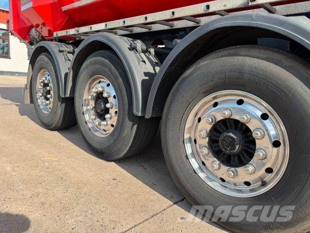 Kempf SKM 35/3 * HARDOX * ALCOA * LIFTACHSE *STAHL*TÜV Kippladerauflieger