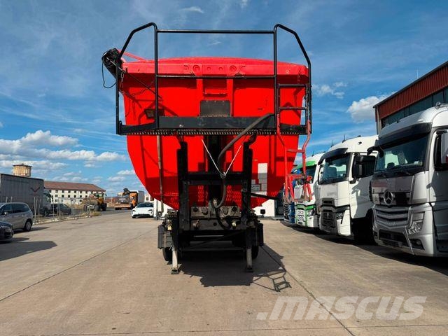 Kempf SKM 35/3 * HARDOX * ALCOA * LIFTACHSE *STAHL*TÜV Kippladerauflieger