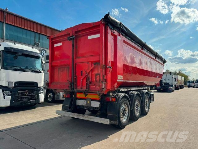 Kempf SKM 35/3 * HARDOX * ALCOA * LIFTACHSE *STAHL*TÜV Kippladerauflieger
