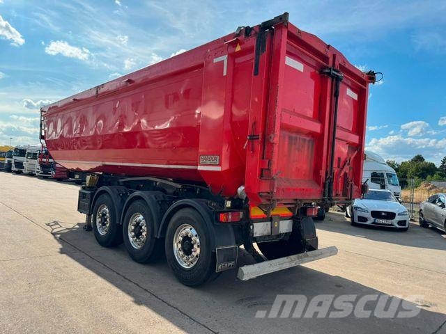 Kempf SKM 35/3 * HARDOX * ALCOA * LIFTACHSE *STAHL*TÜV Kippladerauflieger
