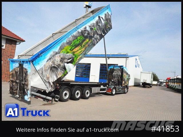 Kempf SKM35/3 AK Airbrush 58m³ Alu Kippladerauflieger