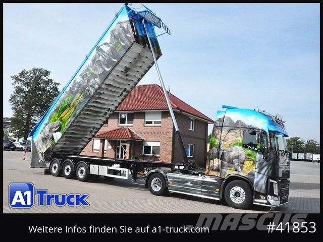 Kempf SKM35/3 AK Airbrush 58m³ Alu Kippladerauflieger
