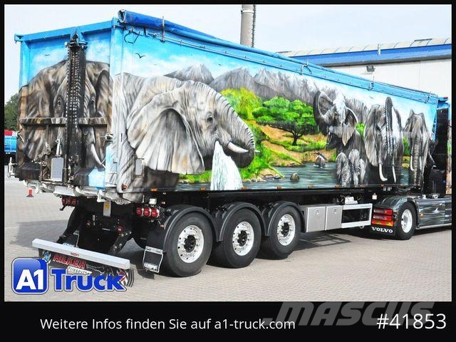 Kempf SKM35/3 AK Airbrush 58m³ Alu Kippladerauflieger