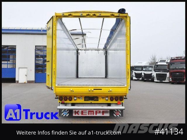 Kempf SP36/3, Agro Agrar, ca 62m³, 10,.4m Lift Funk Kofferauflieger
