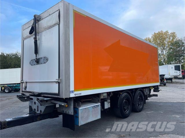 Kerscher ZAA 18 Tandem-Kühlkoffer/FRIGOBLOCK/LBW Temperature controlled trailers