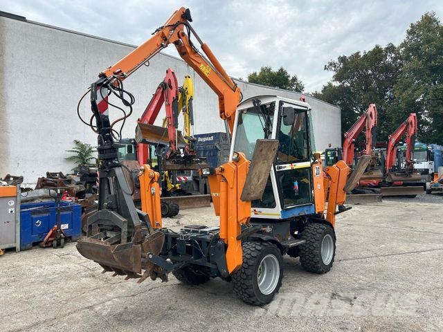 Kiefer Boki 4551 / 4x4x4 / Friedhofsbagger Wielgraafmachines