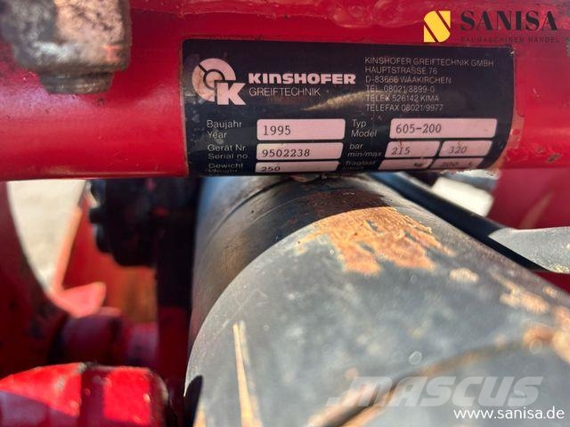 Kinshofer Greiftechnik 605-200/Ladekran Muut koneet