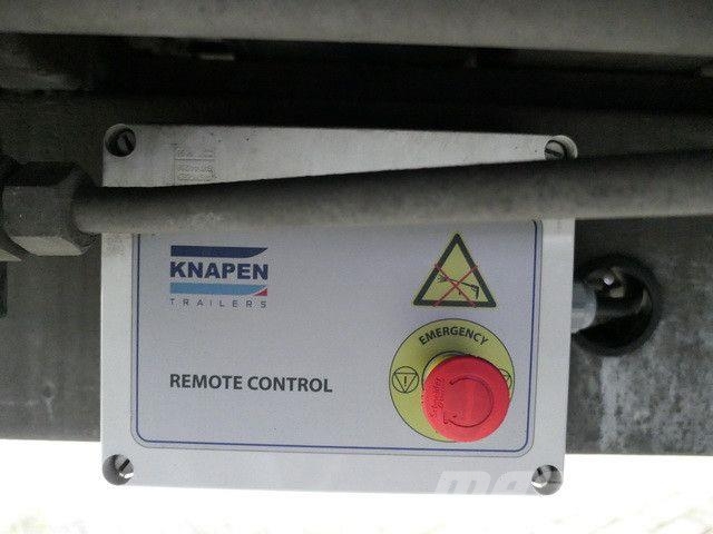 Knapen K 100, 91m³, 10mm Boden, Funk, SAF, Luft-Lift نصف مقطورات ذات هيكل صندوقي
