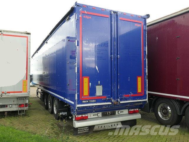 Knapen K 100, 91m³, 10mm Boden, Funk, SAF, Luft-Lift نصف مقطورات ذات هيكل صندوقي
