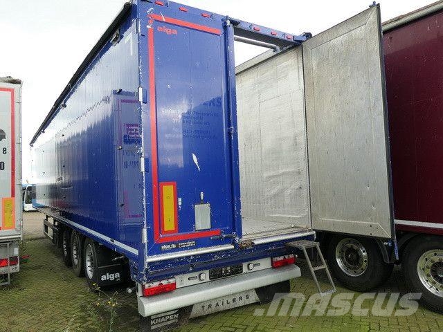 Knapen K 100, 91m³, 10mm Boden, Funk, SAF, Luft-Lift نصف مقطورات ذات هيكل صندوقي