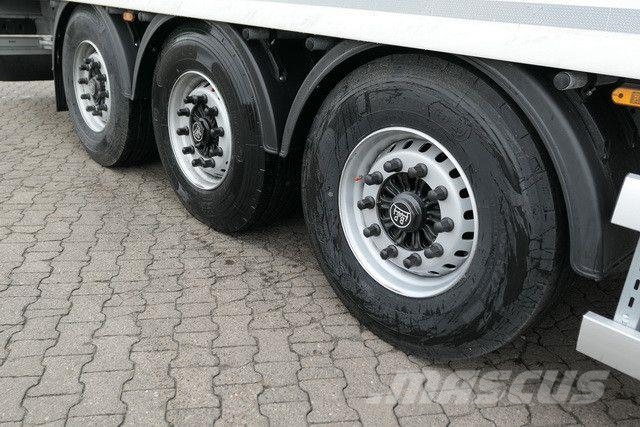Knapen K 100, 92m³, 10mm Boden, BPW, Luft-Lift, LED Gesloten opleggers