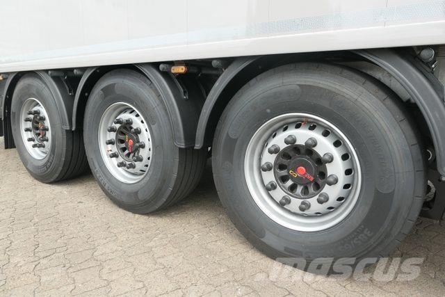Knapen K 100, 92m³, 10mm Boden, Funk, Luft-Lift, SAF Skříňové návěsy