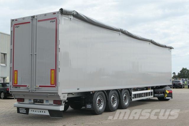 Knapen K 100, 92m³, 10mm Boden, Funk, Luft-Lift, SAF Skříňové návěsy
