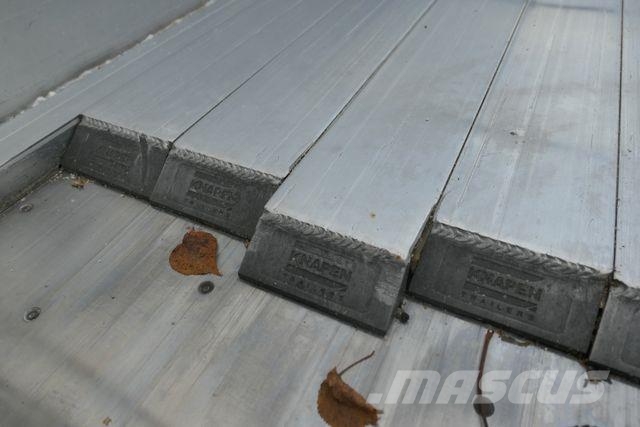Knapen K 100, 92m³, 10mm Boden, Funk, BPW, Luft-Lift Polprikolice zabojniki
