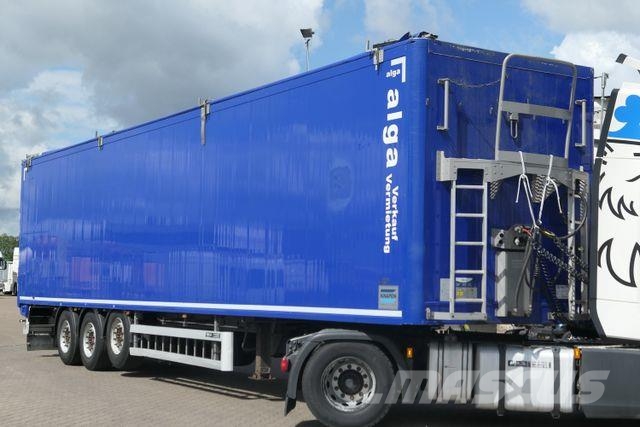 Knapen K 100, 92m³, 10mm Boden, SAF, Luft-Lift, Verzink Box body semi-trailers