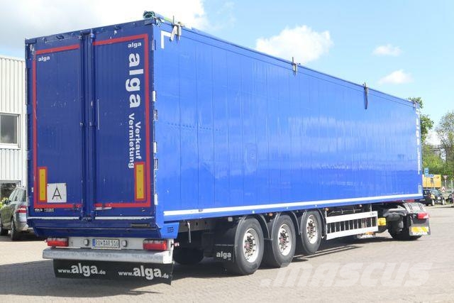 Knapen K 100, 92m³, 10mm Boden, SAF, Luft-Lift, Verzink Box body semi-trailers
