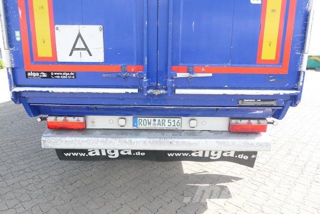Knapen K 100, 92m³, 10mm Boden, SAF, Luft-Lift, Verzink Box body semi-trailers