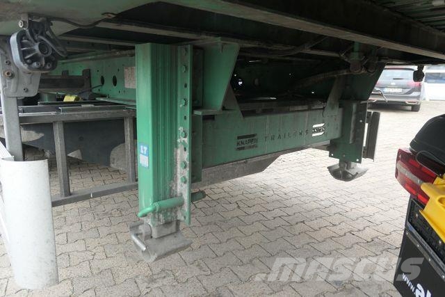 Knapen K 200, 68m³, 6mm Boden, SAF, Lift, Alu-Chassis نصف مقطورات ذات هيكل صندوقي