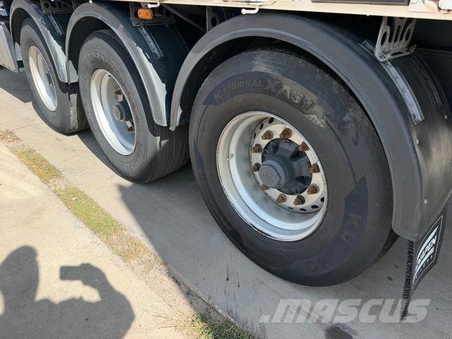 Knapen K502 Walkingfloor SIDE DOORS Floor 10 mm Sanduk poluprikolice