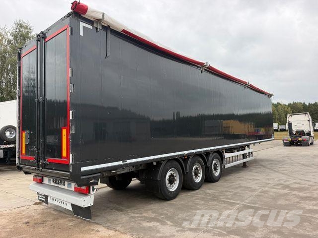 Knapen Walkingfloor 92m3 Floor 10 mm 2019 year Gesloten opleggers
