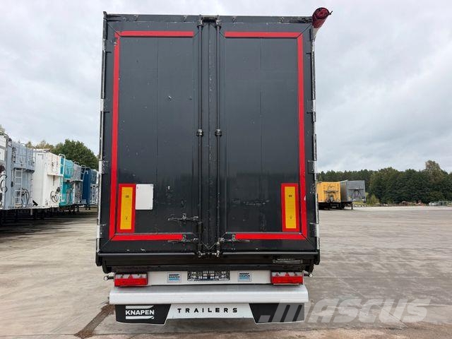 Knapen Walkingfloor 92m3 Floor 10 mm 2019 year Gesloten opleggers