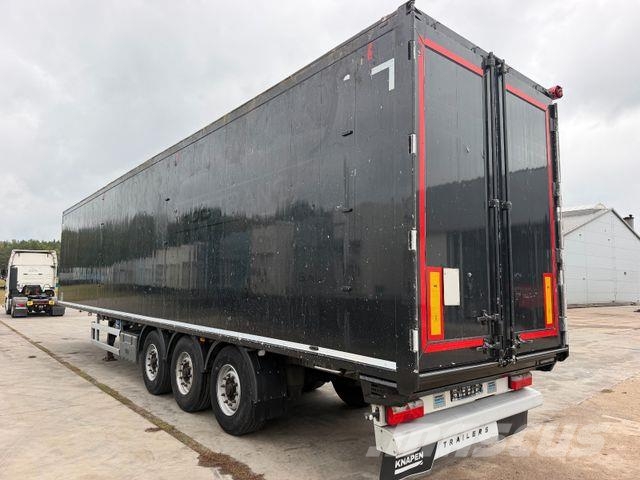 Knapen Walkingfloor 92m3 Floor 10 mm 2019 year Gesloten opleggers