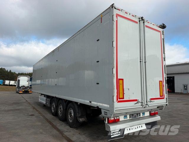 Knapen Walkingfloor 92m3 Floor 10 mm 2019 year Sanduk poluprikolice