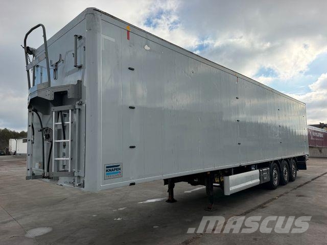 Knapen Walkingfloor 92m3 Floor 10 mm 2019 year Sanduk poluprikolice