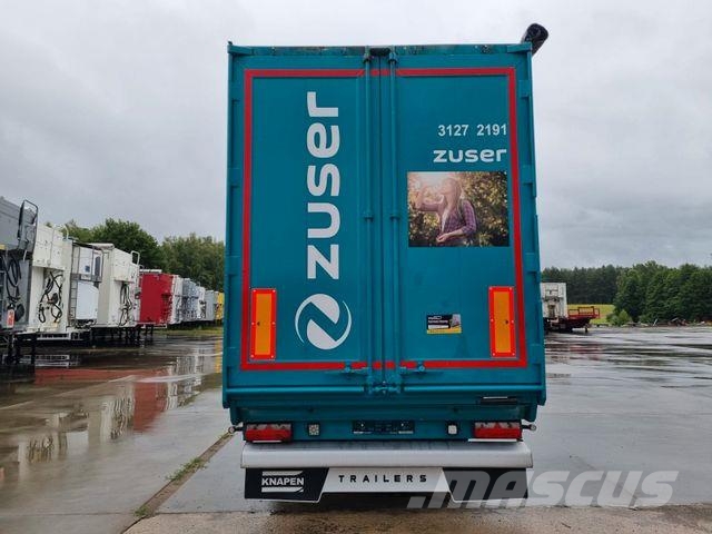 Knapen Walkingfloor 92m3 Floor 10 mm 2018 year Semirremolques de carrocería de cajas