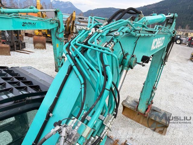 Kobelco SK140SRLC-7 Powertilt 3X Löffeln Hammerleitung Bageri gusjeničari
