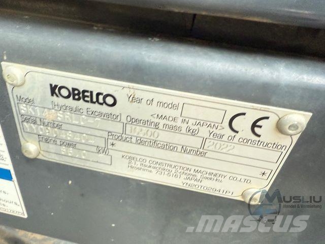 Kobelco SK140SRLC-7 Powertilt 3X Löffeln Hammerleitung Bageri gusjeničari