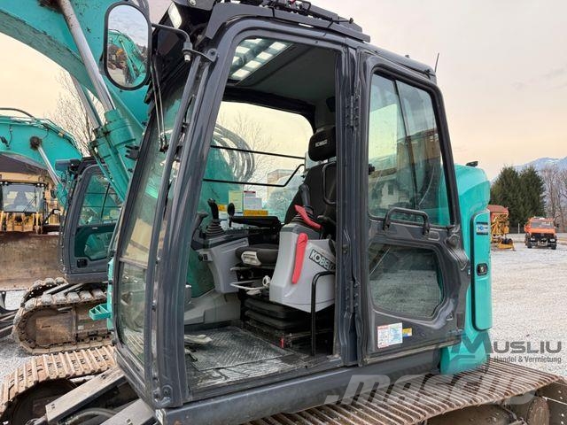 Kobelco SK140SRLC-7 Powertilt 3X Löffeln Hammerleitung Bageri gusjeničari