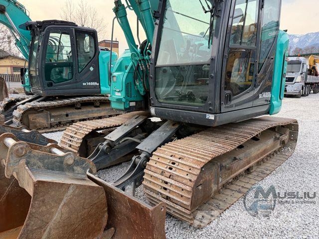 Kobelco SK140SRLC-7 Powertilt 3X Löffeln Hammerleitung Bageri gusjeničari