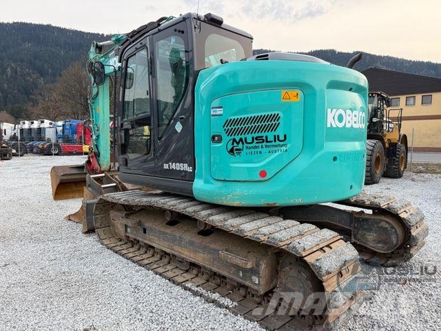 Kobelco SK140SRLC-7 Powertilt 4X Löffeln Hammerleitung Raupenbagger