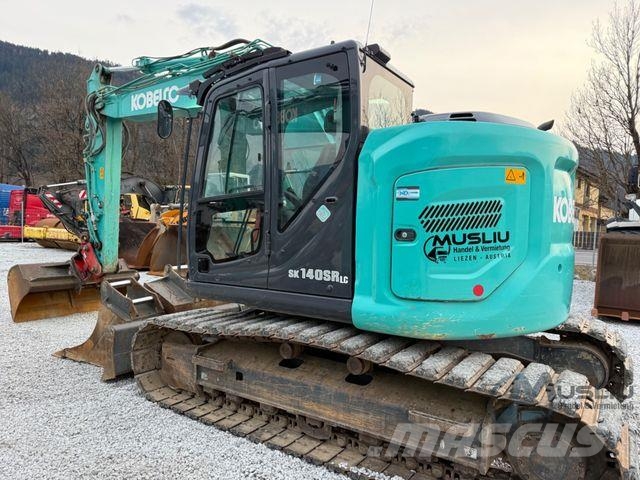Kobelco SK140SRLC-7 Powertilt 4X Löffeln Hammerleitung Raupenbagger