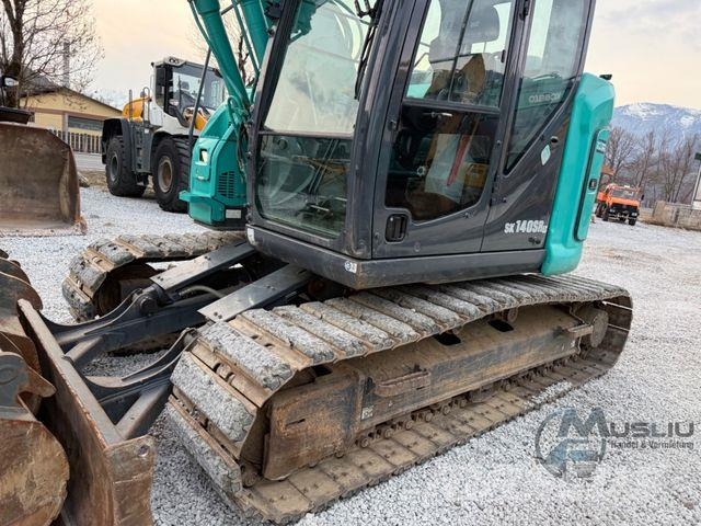 Kobelco SK140SRLC-7 Powertilt 4X Löffeln Hammerleitung Raupenbagger