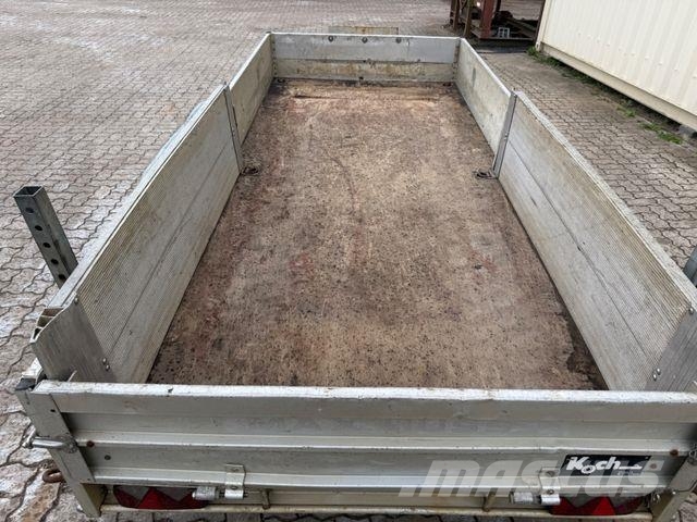 Koch Baumaschinenanhänger / Rampen / TÜV April 2027 Low loaders