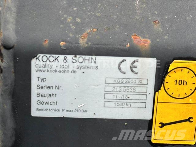 Kock & Sohn KGS 2600 XL Silagegreifschaufel 2013 Other