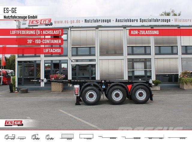 Kögel 3-Achs-Containerchassis 20' Tieflader-Auflieger