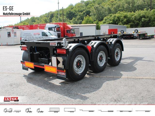 Kögel 3-Achs-Containerchassis 20' Tieflader-Auflieger