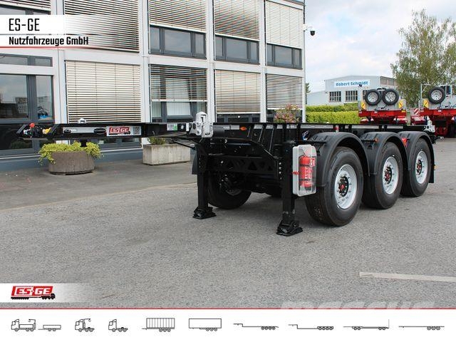 Kögel 3-Achs-Containerchassis 20' Tieflader-Auflieger