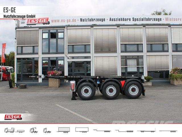 Kögel 3-Achs-Containerchassis 20' Tieflader-Auflieger
