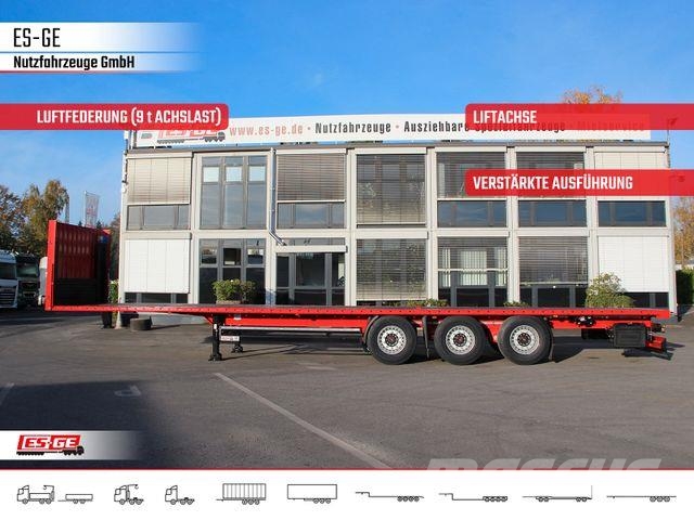 Kögel 3-Achs-Sattelanhänher Multi Chassis Tieflader-Auflieger