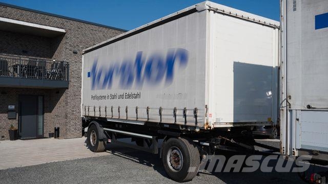 Kögel AW 18 Anhänger Pritsche + Plane SAF BDF Curtainsider trailers