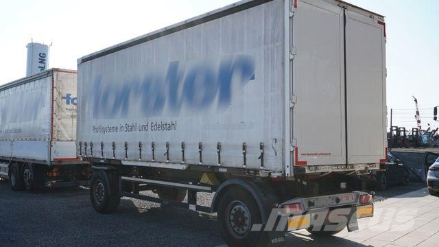 Kögel AW 18 Anhänger Pritsche + Plane SAF BDF Curtainsider trailers