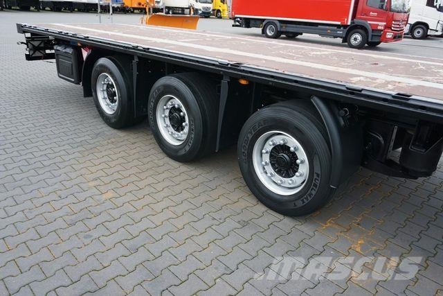 Kögel MEGA / PLATFORMA / MULTI LOCK / OŚ PODNOSZONA Low loader-semi-trailers